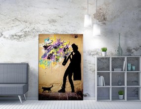 Obraz na plátne Jazz player WY40 50x70 cm