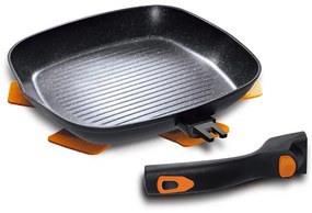 Nepriľnavá grilovacia panvica 28 cm, Granit diamond BerlingerHaus