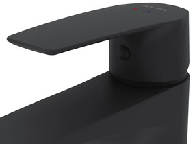 Umývadlová batéria AM.PM Gem FGA02122 jednopáková, čierna