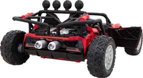 Ramiz Elektrická bugina Racing 5 pre deti červená + motory 2x200W + diaľkové ovládanie + LED audio + pomalý štart