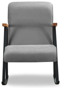 Sivé kreslo Yoka – Artie