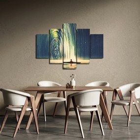 Obraz - Stred vesmíru (150x105 cm)
