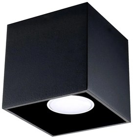 Sollux SL.0022 - Bodové svietidlo QUAD 1 1xGU10/10W/230V čierna SLX0010