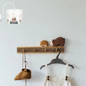 Detské nástenné svietidlo BEARS 1xE27/60W/230V