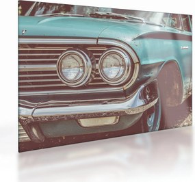 Sklenený obraz - Auto, vintage (70x50 cm)
