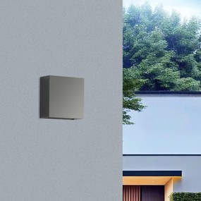 Brilagi – LED vonkajšie nástenné svietidlo DOUBLERAY, LED 4 W / 230 V, antracit, krytie IP65