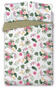 Bavlnená posteľná bielizeň Flowers 002 - 160x200 cm
