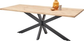 XXXLutz JEDÁLENSKÝ STÔL, dub, čierna, farba duba, 200/100/76 cm P & B - Stoly - 000572031101