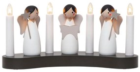 Eglo 411002 - Vianočný svietnik ANGEL CHOIR 4xE10/3W/230V