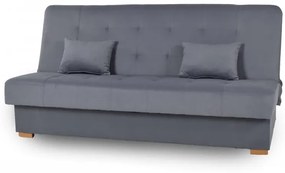 Pohovka Lux II, Áno, sivá / drevo natural (element 23)