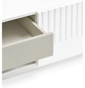 Biela TV komoda Teulat Doric