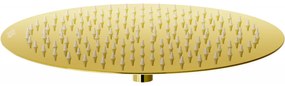 Mexen sprchová nerezová hlavica Round 30 cm, zlatá, 79230-50