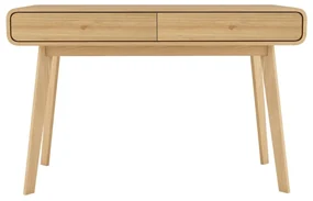 Pracovný stôl v dekore duba 50x120 cm Cassie - Støraa