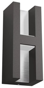 Philips 17351/93/P0 - LED Vonkajšie nástenné svietidlo SHADOW 2xLED/4,5W IP44