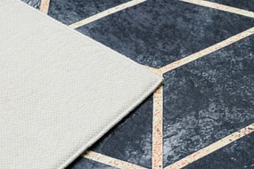 Dywany Łuszczów, Kusový koberec ANDRE Geometric 1171, 120x170, čiernobiela, chodba / predsieň