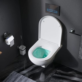 Závesné WC AM.PM Hit CTA1700SC bezokrajové, so sedadlom Microlift, biele