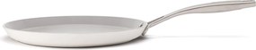 Elmich Nepriľnavá keramická panvica na palacinky Zen Ø 26 cm – krémovobiela