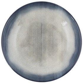Porcelánová sada 26 ks talířů CeramicLike modrá/hnědá