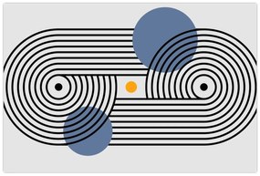 Obraz - Minimalistická abstrakcia N⁰3 (90x60 cm)