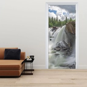 Fototapeta na dvere - Vodopády (95x205cm)