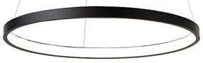 Toolight Toolight, LED stropné svietidlo 40cm, 24W, 3000K, LHJ011-CP, čierna, OSW-60006