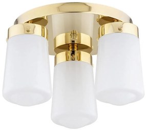 Argon 6165 - Prisadený luster PASADENA 3xE27/15W/230V zlatá/biela