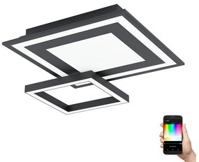 Eglo 900025 - LED RGBW Stmievateľné stropné svietidlo SALITERAS-Z LED/21,6W/230V