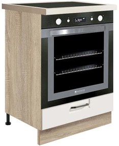 Skrinka do kuchyne Favorit 17d Sonoma/White+Ribbeck