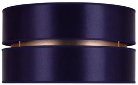 Duolla - Stropné svietidlo DUO 1xE27/15W/230V pr. 40 cm modrá/zlatá