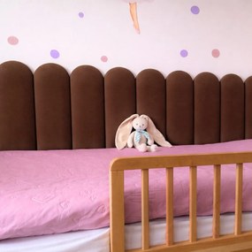 Zástena za gauč - Oblúk - 20x60cm Farba: Hnedá