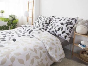 XPOSE® Bavlnené obliečky IVANKA na dve postele - sivé