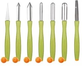 Tescoma PRESTO CARVING 422010.00 Vykrajovacia súprava