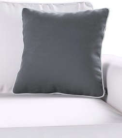 Obliečka Laura so šnúrkou farba produktu sivá látka lesklá, zamatová