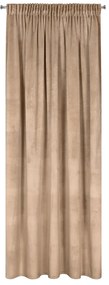 ZATEMŇOVACÍ ZÁVES NA PÁSKE MELANIE 140X270 CM TMAVOBÉŽOVÁ