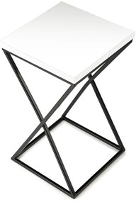 STOJAN NA KVETINÁČ LOFT6 40X24X24 CM ČIERNA/BIELA