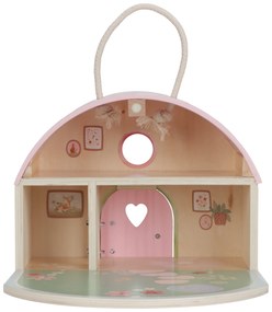 Domček pre víly drevený prenosný Fairy Garden