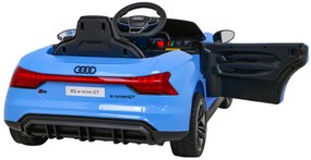 RAMIZ Elektrická autíčko Audi RS E-Tron GT - modré - 4x25W - BATÉRIA - 12V7Ah - 2023