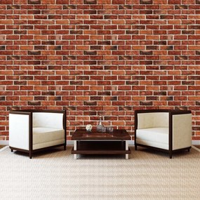 Fototapeta - Tehlový kamenný múr (152,5x104 cm)