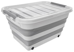 Orion Skladací box s kolieskami Kemp, 30 l