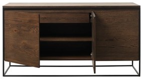 Komoda s detailmi v dubovom dekore Unique Furniture Rivoli