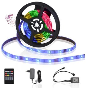 Aigostar - LED RGB Stmievateľný vonkajší pásik 3m LED/24W/12/230V IP65 +DO