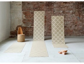 Béžový vnútorný a vonkajší koberec 70x50 cm Kotte Sand – Pappelina