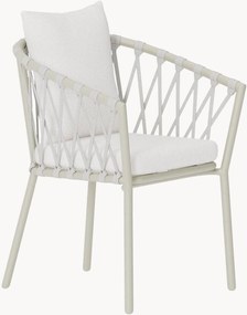 Buklé záhradné jedálenské stoličky's opierkami Linos, 2 ks