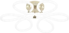 Toolight Toolight, LED moderné stropné svietidlo, 99W, 4000K, 5000lm, G023-C, zlatá, OSW-06374