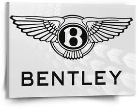 Sablio Obraz Bentley na bielej - 150x110 cm