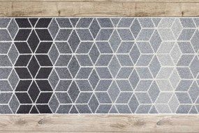 Behúň  HEOS 78590 krém / strieborný / antracit, kocka