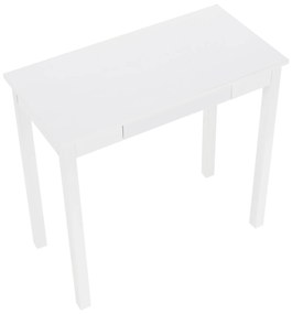 Konzolový stolík Amorette (biela). Vlastná spoľahlivá doprava až k Vám domov. 1028664