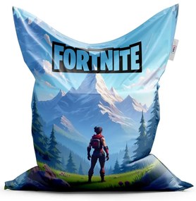 Sablio Sedací vak FORTNITE Horská krajina - 150x100 cm