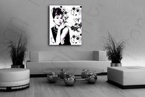 Ručne maľovaný POP Art obraz Audrey Hepburn | rôzne rozmery