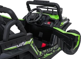 Elektrické terénne autíčko UTV LIFT zelené